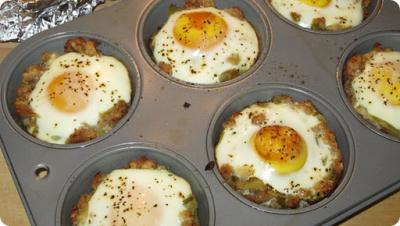Egg Stuffing Breakfast Cups