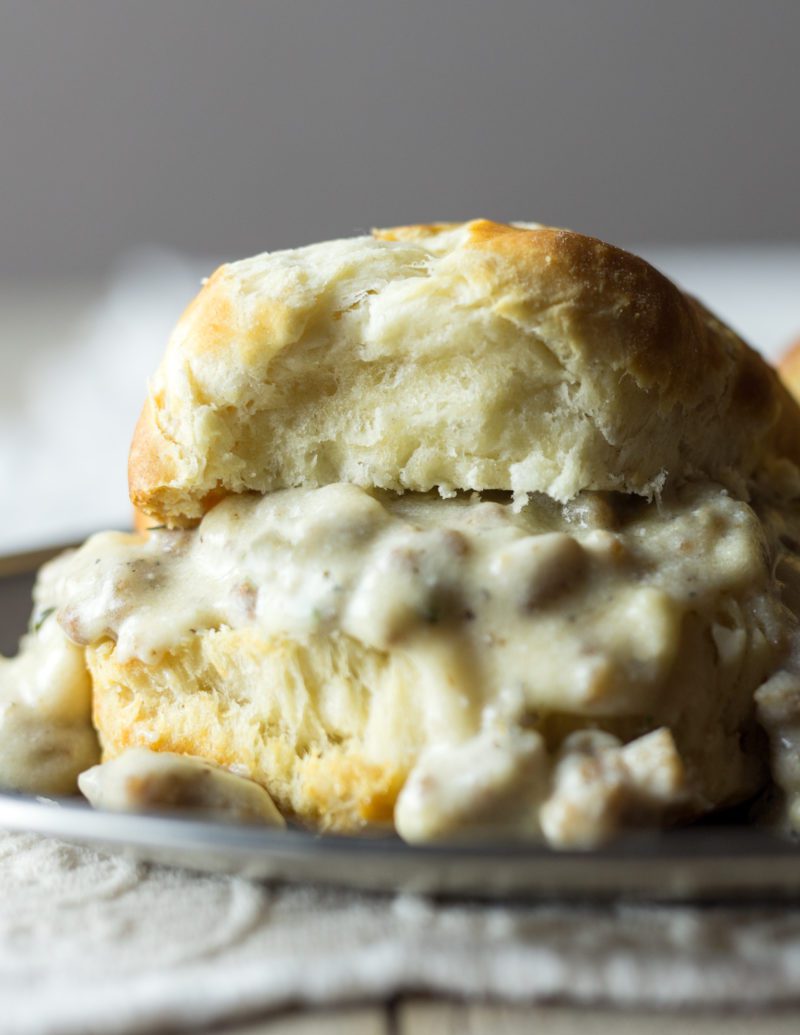 Father's Day Paleo Biscuits and Gravy Savor Culinary Services