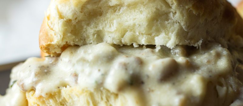 Father's Day Paleo Biscuits and Gravy Savor Culinary Services
