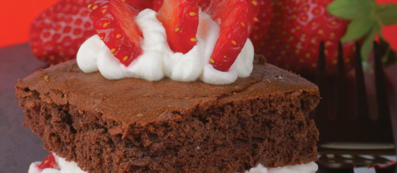 Double-Chocolate-Paleo-Brownie-Stacks Valentine's Day Savor Culinary Services